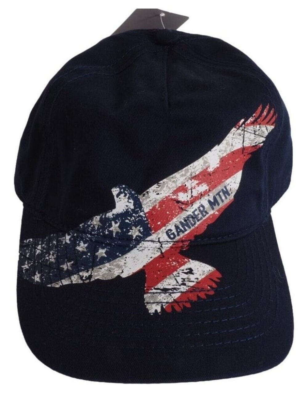 Gander Mtn Navy Eagle Americana Baseball Cap One Size Adjustable